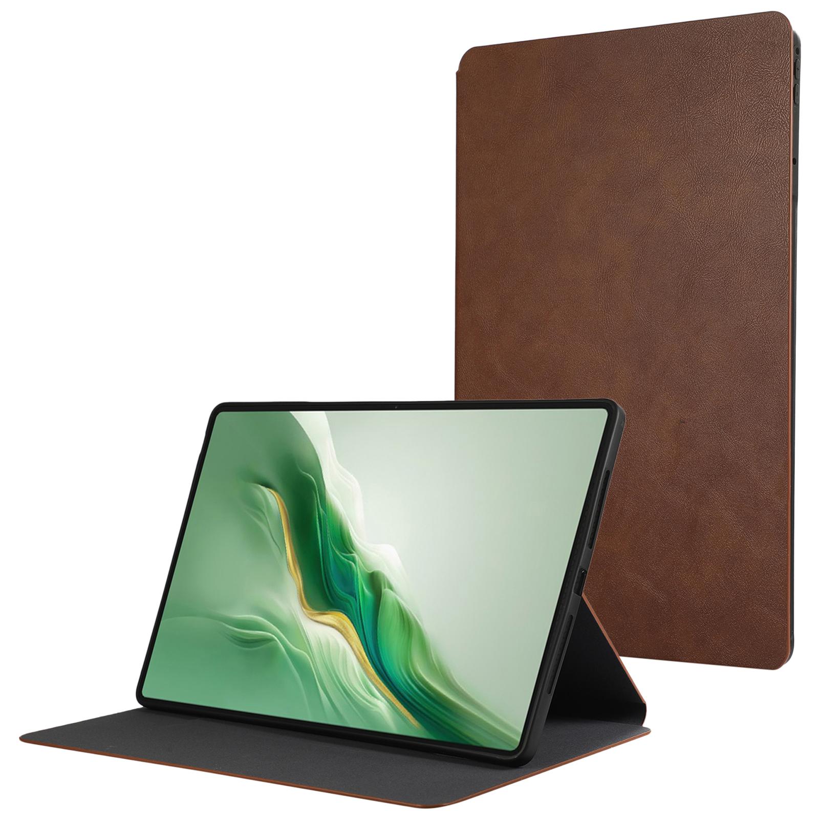 

Для Honor MagicPad 2 12.3 Защитный чехол Противоударный чехол-подставка из ПУ кожи для планшета Brown