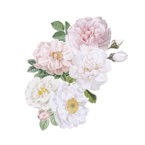 

Наклейка на стену с цветком пиона, самоклеящиеся съемные обои, украшение для дома