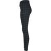 Urban Classics Legging Taille Haute à Carreaux Legging noir/blanc