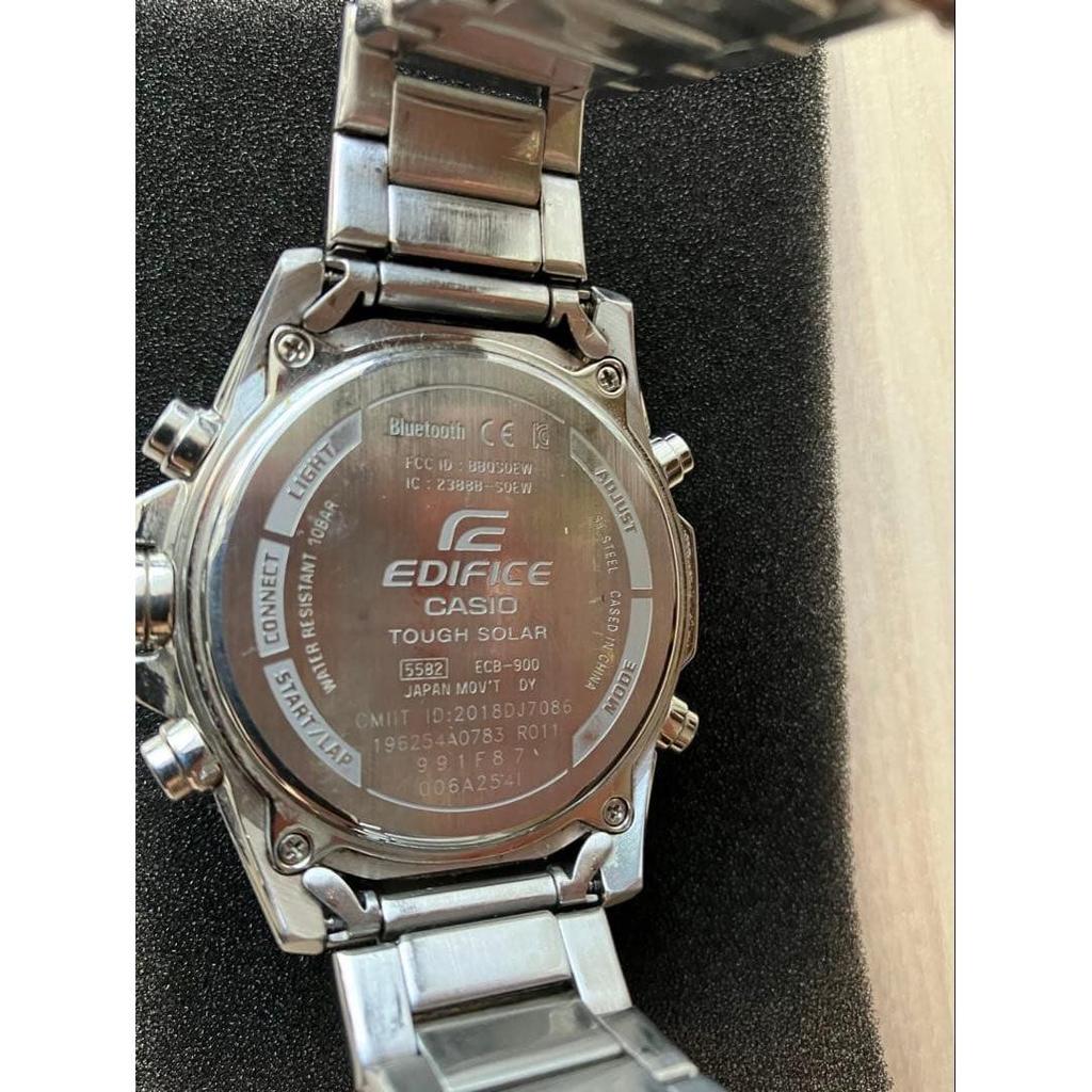 Used CASIO EDIFICE ECB-900 Tough Solar Watch