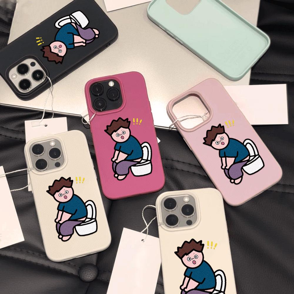 ტელეფონის ქეისი iPhone 11 13 16 Pro Max iPhone XR XS Max 14 15 Pro Max 12 13 Pro Max 16 Plus 13 Pro 14 Pro Cartoon Painted Macaron Colors