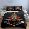 Colorful Tree with Ornaments. Bedding Sets Duvet Cover Sets Duvet Covers Pillowcases(1 * Duvet Cover 2 * Pillowcases Without Duvet Insert)