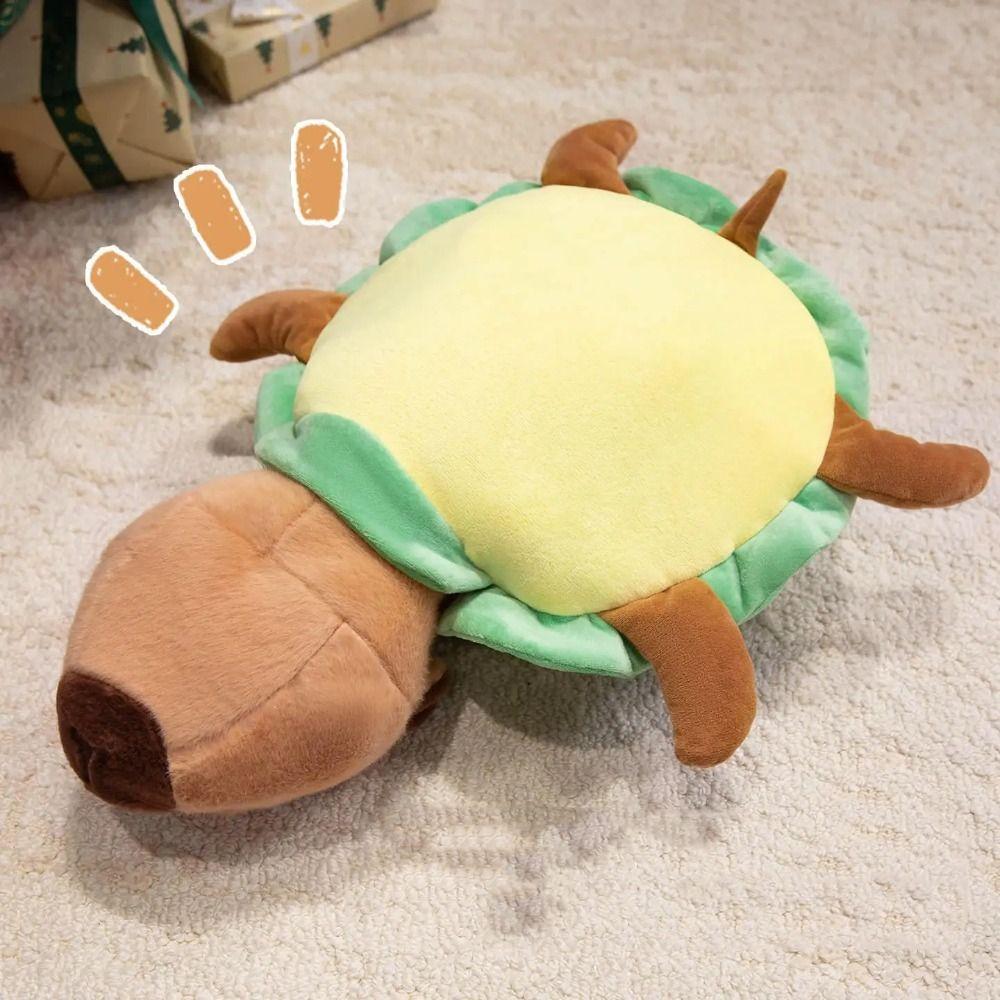 Soft Capybara Plush Toy Collection Turtle Animal Doll Capybara Turtle Plush Pillow  Children Gift