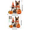 Toilet Sticker Pumpkin Spider Witch Hat Bowknot Removable Self-adhesive Waterproof PVC Bathroom Wall Art