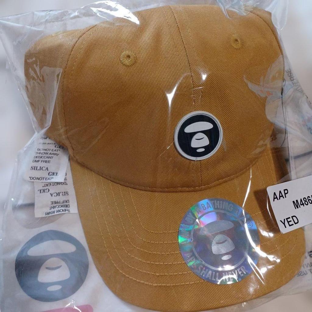 Used [New] A BATHING APE Cap Yellow