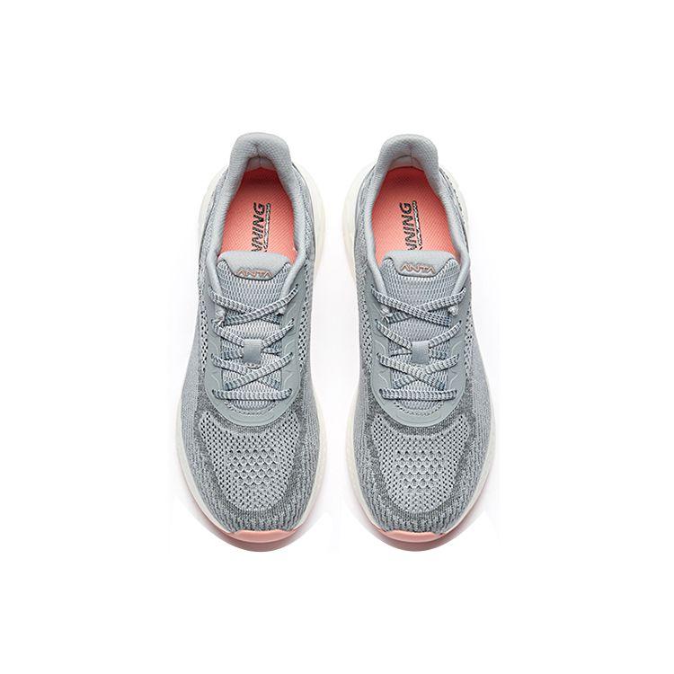 Anta Легкие амортизирующие кроссовки женские кроссовки серо-белые 12835588-2 36 — фото 4