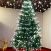 2026 Christmas Tree Waterfall Lights 8 Modes Cascading LED Fairy String Lights with Timer Waterproof for Indoor Outdoor Decor