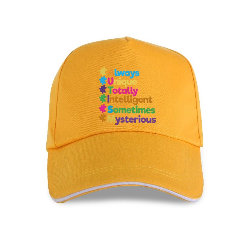 

новая кепка, бейсболка унисекс, милый, всегда уникальный, потрясающий топ для сторонников аутизма, забавный топ с круглым вырезом для аутистов