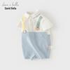 David Bella Baby Boys' Summer Short-Sleeve Romper