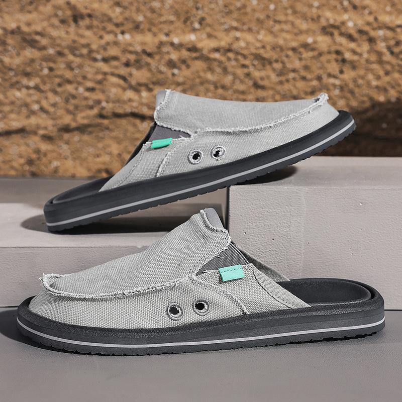 Fashion High-quality Men's Shoes,Breathable Canvas Shoes,lightweight Soft Soled Handmade Cloth Shoe,summer Casual Shoes Zapatos Casuales