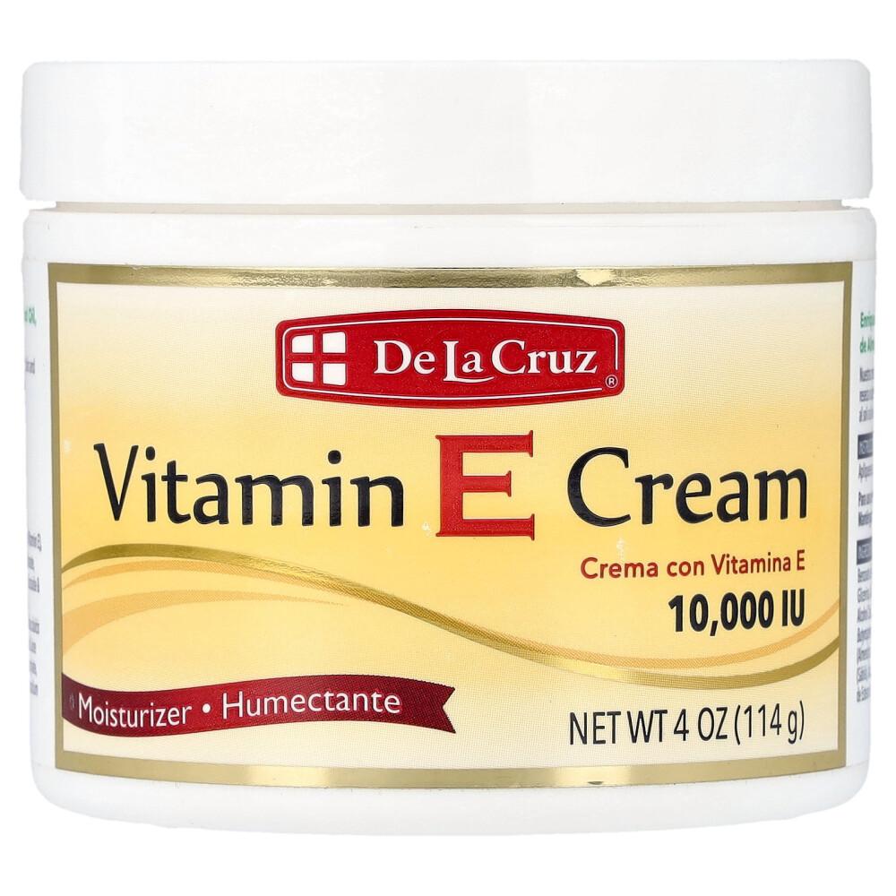 De La Cruz Vitamin E Cream 10000 IU 114g (4oz)
