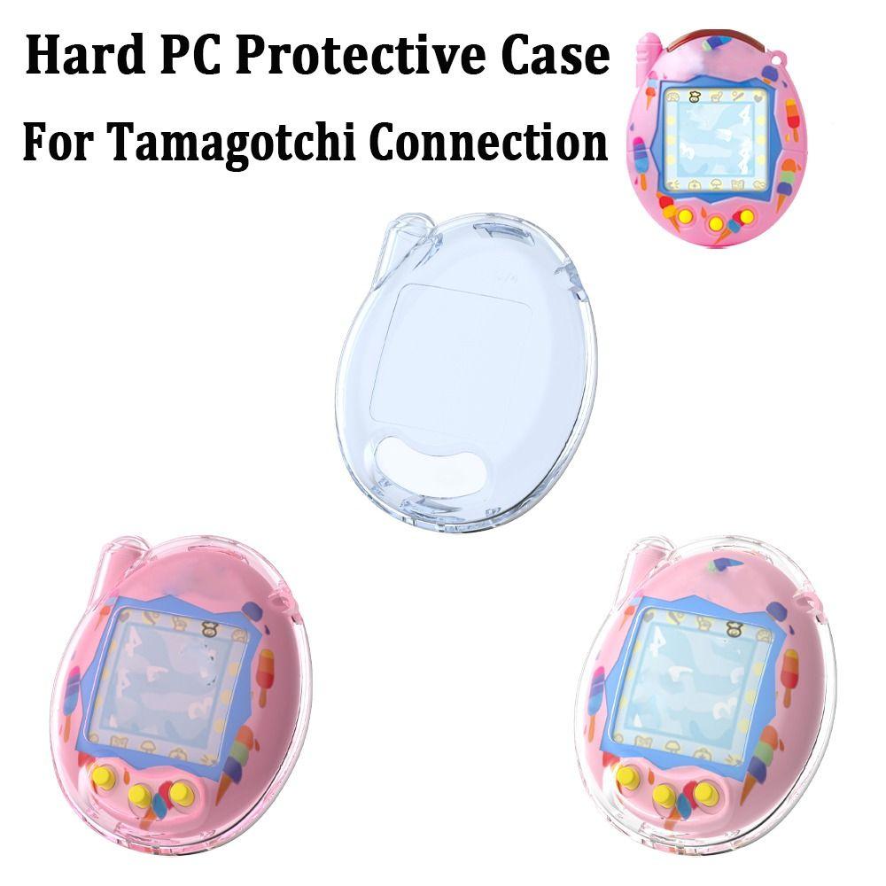 Transparent Hard Shell Dustproof Clear Cover for Tamagotchi Connection Game Accessories