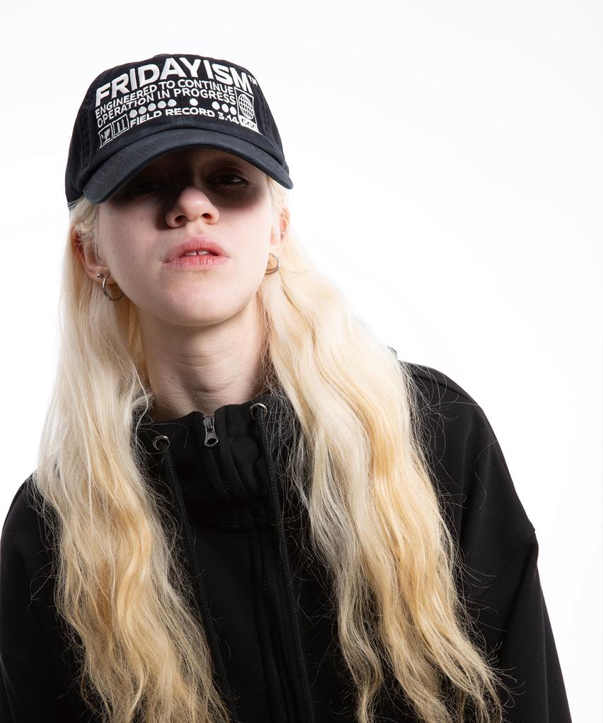 Peulaideihasdogeu System Ball Cap Black