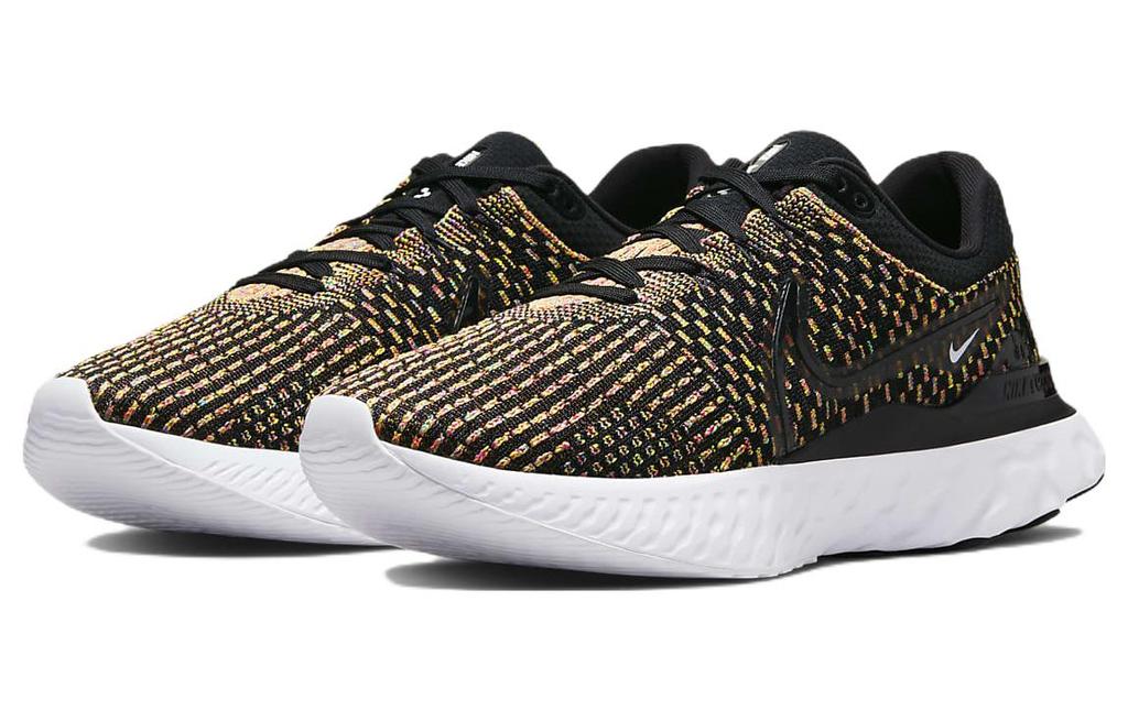 Nike React Infinity Run Flyknit 3 Black Blue Glow Pink Prime DH5392-002