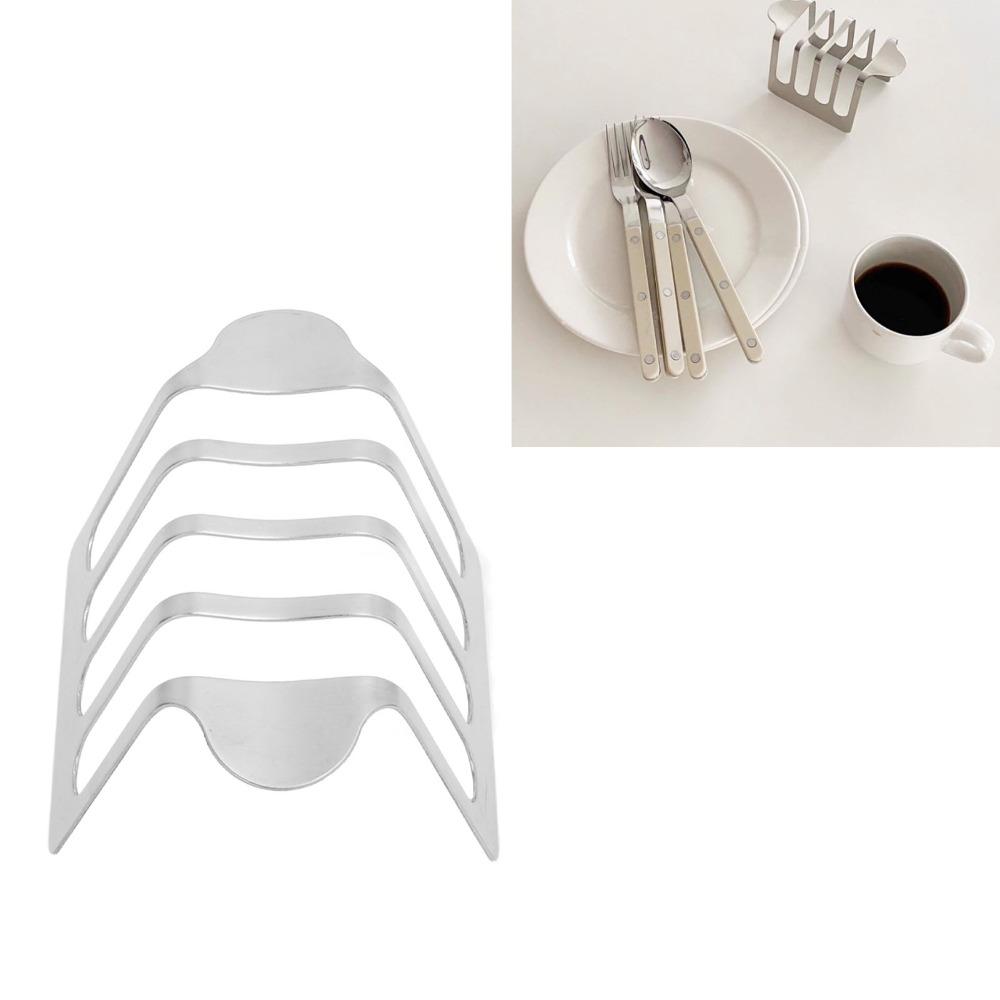 Easy To Clean Bread Rack Durable Bread Holder Air Fryer Accessories Toast Rack  Kitchen Organizer
