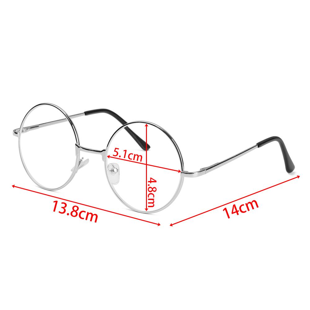 Round Optical Myopia Glasses Frame Women Men Fashion Vintage Finished Nearsighted Glasses Prescription Eyeglasses -1.0..-4.0