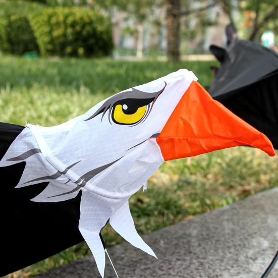 2m Drachen Riesiger Adler Neuheit Karostoff mit Schnurgriff Spielzeugdrachen für