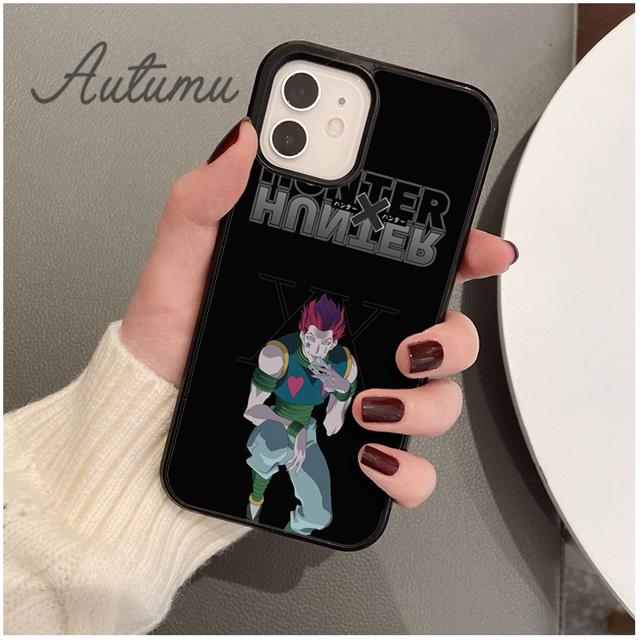 Custodia per telefono Hisoka Anime Hunter X hunter per iPhone 11 12 13 14 Pro Max mini X XR XS SE 2020 6S 7 8 Plus Galaxy S21 S22