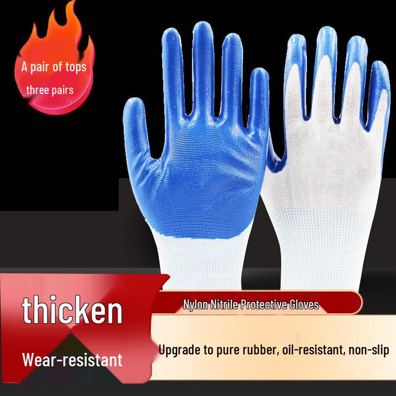 Tingle Nitrile Coated Work Gloves