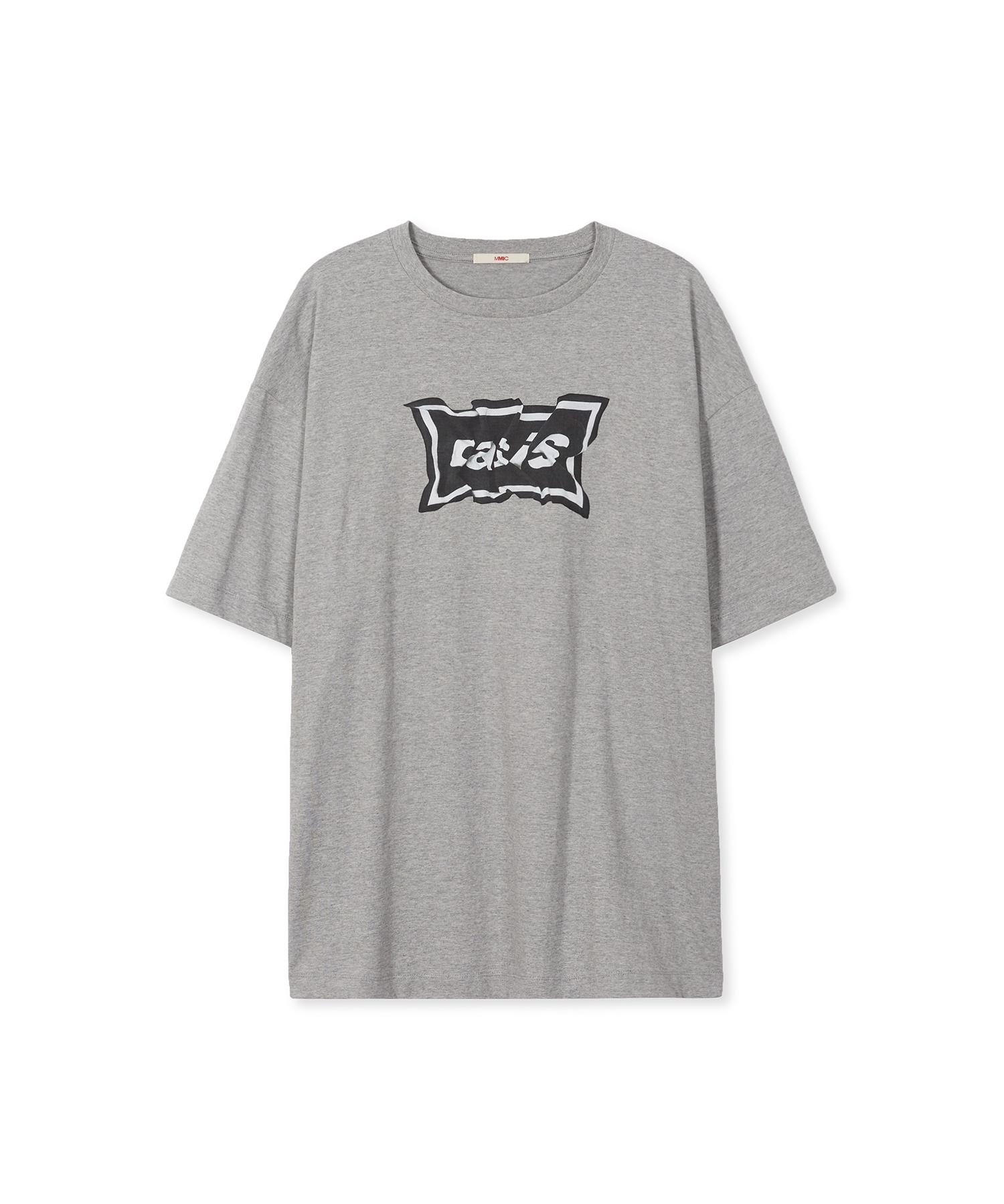 Mmic Noel T-Shirt Melange Gray M
