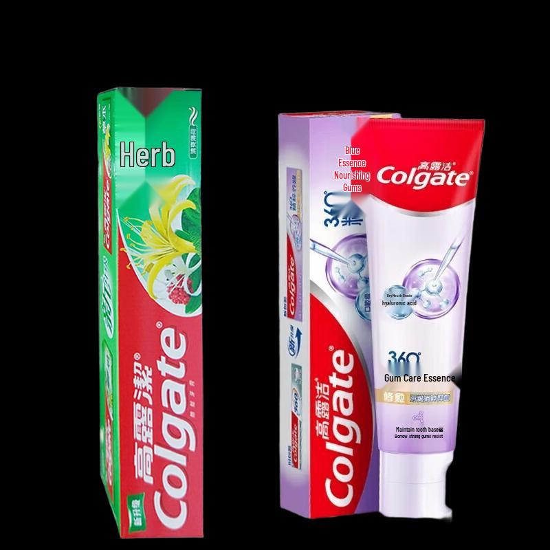 Colgate Herbal & 360 Gum Care Toothpaste Duo