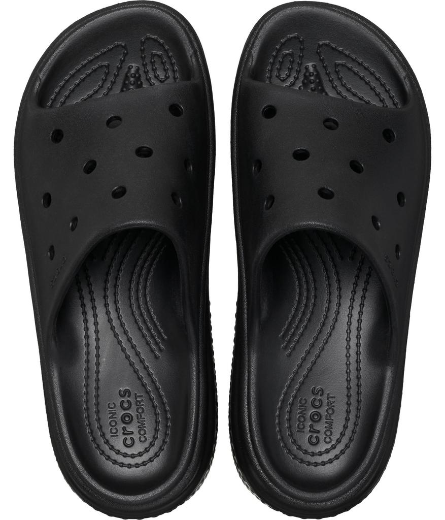 Crocs Sandals Stomp Slide 209346-001 (Black/25.0/Lady's)