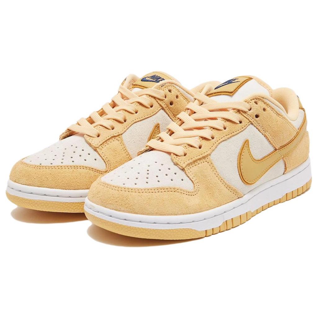 New Nike Dunk Low Celestial Gold Suede Women's DV7411-200