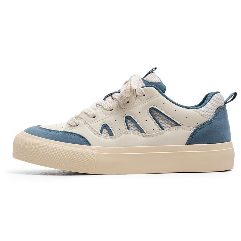 New low-top niche mesh breathable men's shoes student trend sports and leisure board shoes 8105