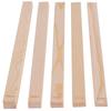 Pottery Thickness Guides Kit - 10pc Wooden Slabs Set for Polymer Clay, Ceramics & Baking - Multi-Size Rolling Pin Spacers