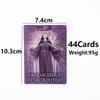 Carte Oracolo Vita Passata Un 44 Tarocchi Versione Spagnola Edizione Divinazione Mazzo per Predire la Fortuna Giochi da Tavolo 10.3*7.4cm