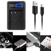 Portable LCD Screen Display Camera Battery Chargers for BP511 5D 50D 40D 20D Cameras Convenient Charging Power Supply