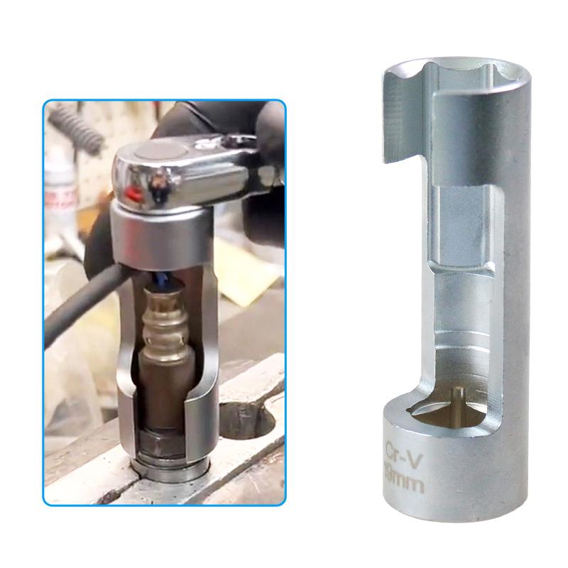 17/19 mm Diesel-Einspritzdüsenrohr, Sechskantöffnung, Entfernungshülse, Sauerstoffsensorschlüssel, Rohrhülse, Werkstattausrüstung, Handwerkzeuge