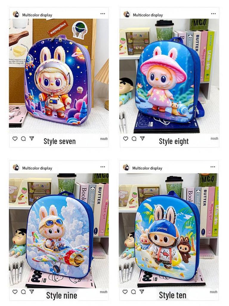 12-inch Cross-border Cartoon Rag Doll Backpack for Kids