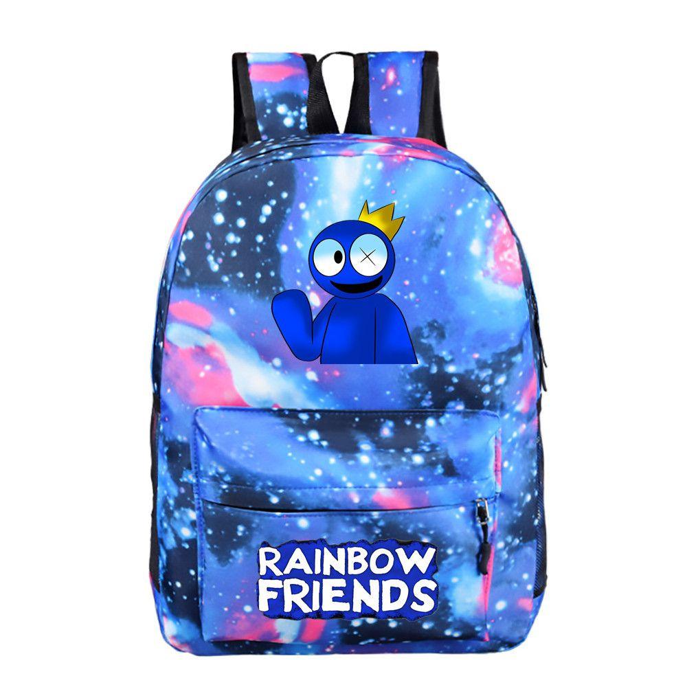 Roblox Rainbow Friends Large Capacity Student Backpack Bag Book