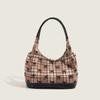 Relaxed Large Capacity Underarm Tote Bag for Women 2025 Early Autumn New Exquisite Lazy Style Bowknot Shoulder Bag
