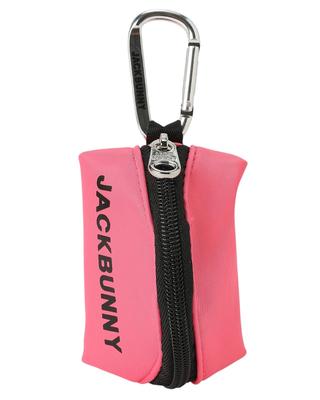 Jack Bunny Golf Ball Case (Basic Series) (Holds 2 Balls) - Pink, FR, 262-5284804, 090