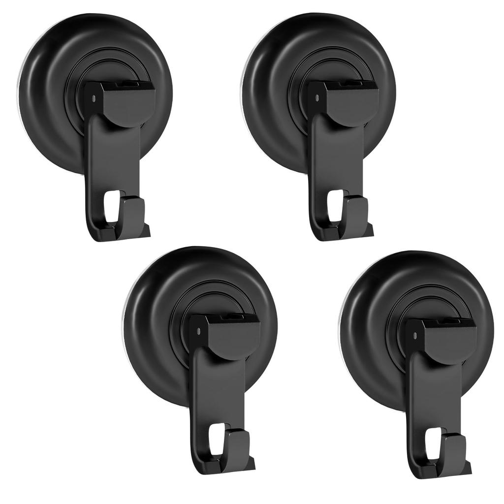 Suction Cup Hooks, Removable Vacuum Suction Cup Hooks Clear Suction Cup Hanger Powerful Vacuum Suction Hanger Heavy Duty Suction Shower Hook For