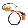 GOOFIT 135° Ignition Coil for 50cc-125cc Horizontal Engine ATV & Off-road Bike
