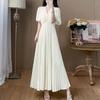 ZANZEA Women Casual V-Neck Summer Short Sleeve Long Dress