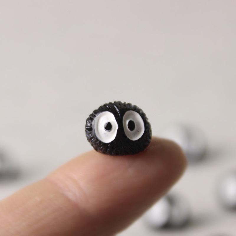 10 SZT Mini Figurka Duszków Kulek Kurzu Pojedyncza Żywica Brykiet Zabawka Miniaturowa Wróżkowy Ogród Mech Mikro Krajobraz Ozdoba Dekoracja Domu