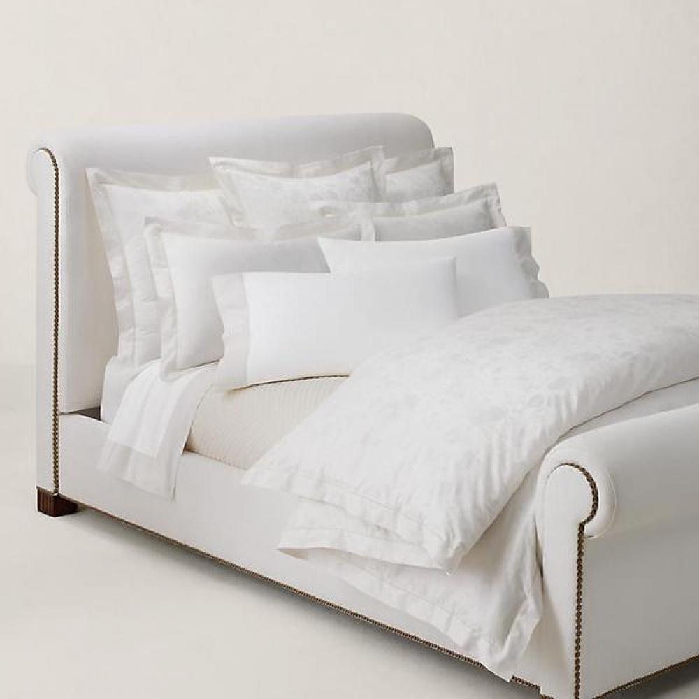 Ralph Lauren Organic Cotton Bethany Jacquard Sheet Hmrlbedhr223026250