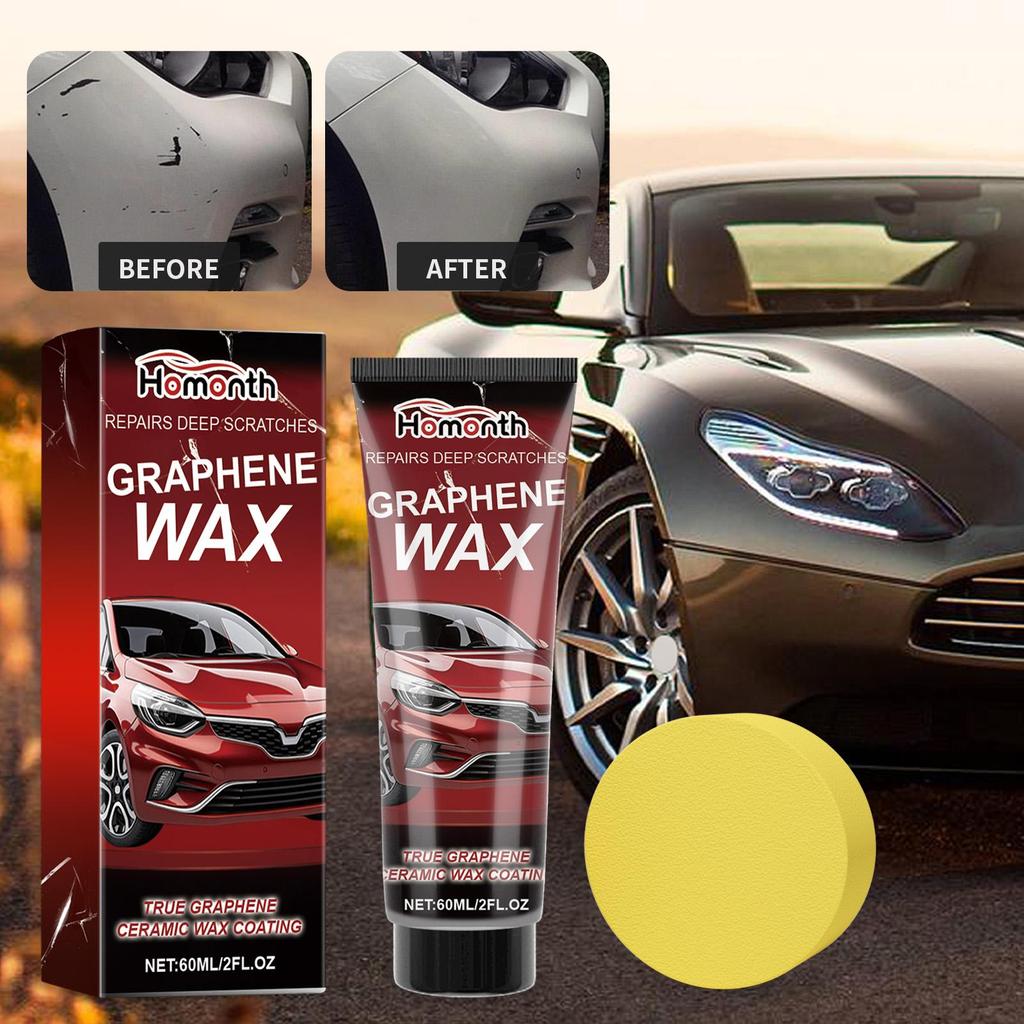 60ml Auto Kratzer Reparatur Wachs Autolack Reparatur Tiefer Kratzer Kratzer Graphen Wachs Renovierung Autowachs