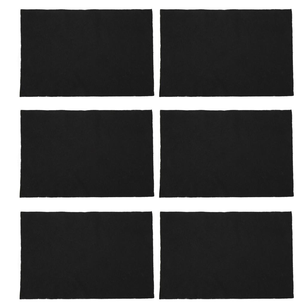 50PCS Window Glass Cleaning Cloth Thickened Mirror Cleaning Towels For Rv Yacht Black