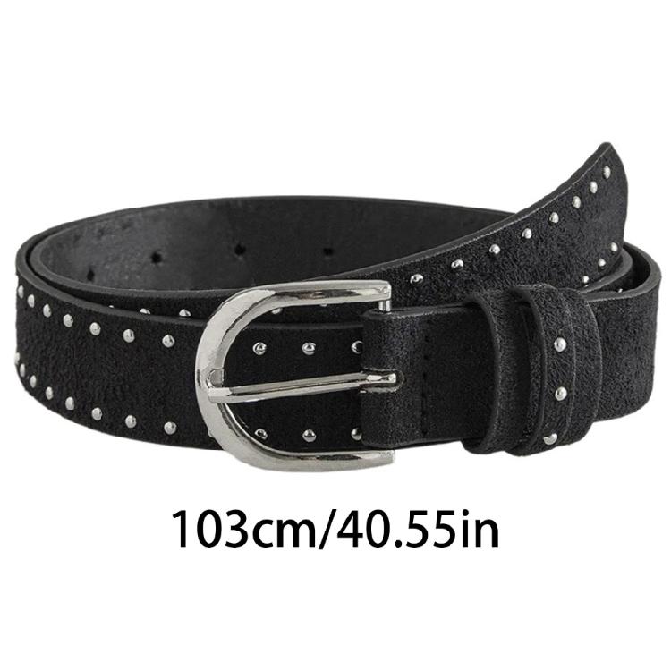 Artistic Youth Waistband Adjustable Leather Waist Belts Stretchy Thin Waist Belt for Jeans Pants