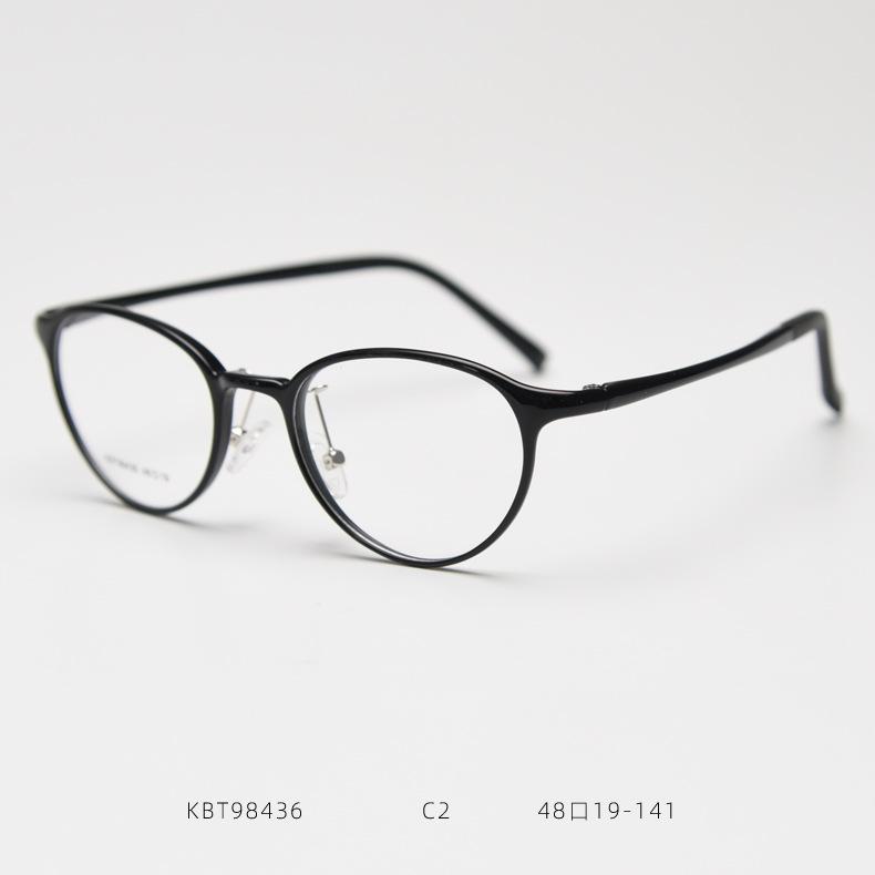 Street Leopard Cat Eye Myopia Glasses For Women Anti Blue Light Ultrafine Eyewear Plastic Steel Frame Custom Prescription