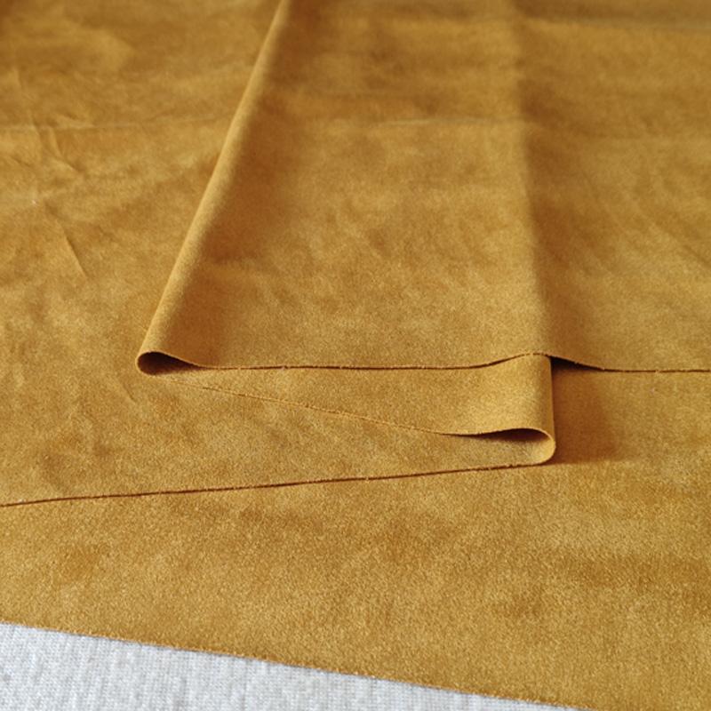 Two-Sided Suede Fabric By The Meter For Sofa Cover Clothing Bag Lining Background Diy Seiwng Cloth Soft Comfortable White Pink