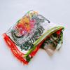 Used Etro Linen Silk Multi Paisley Pattern Italian Scarf