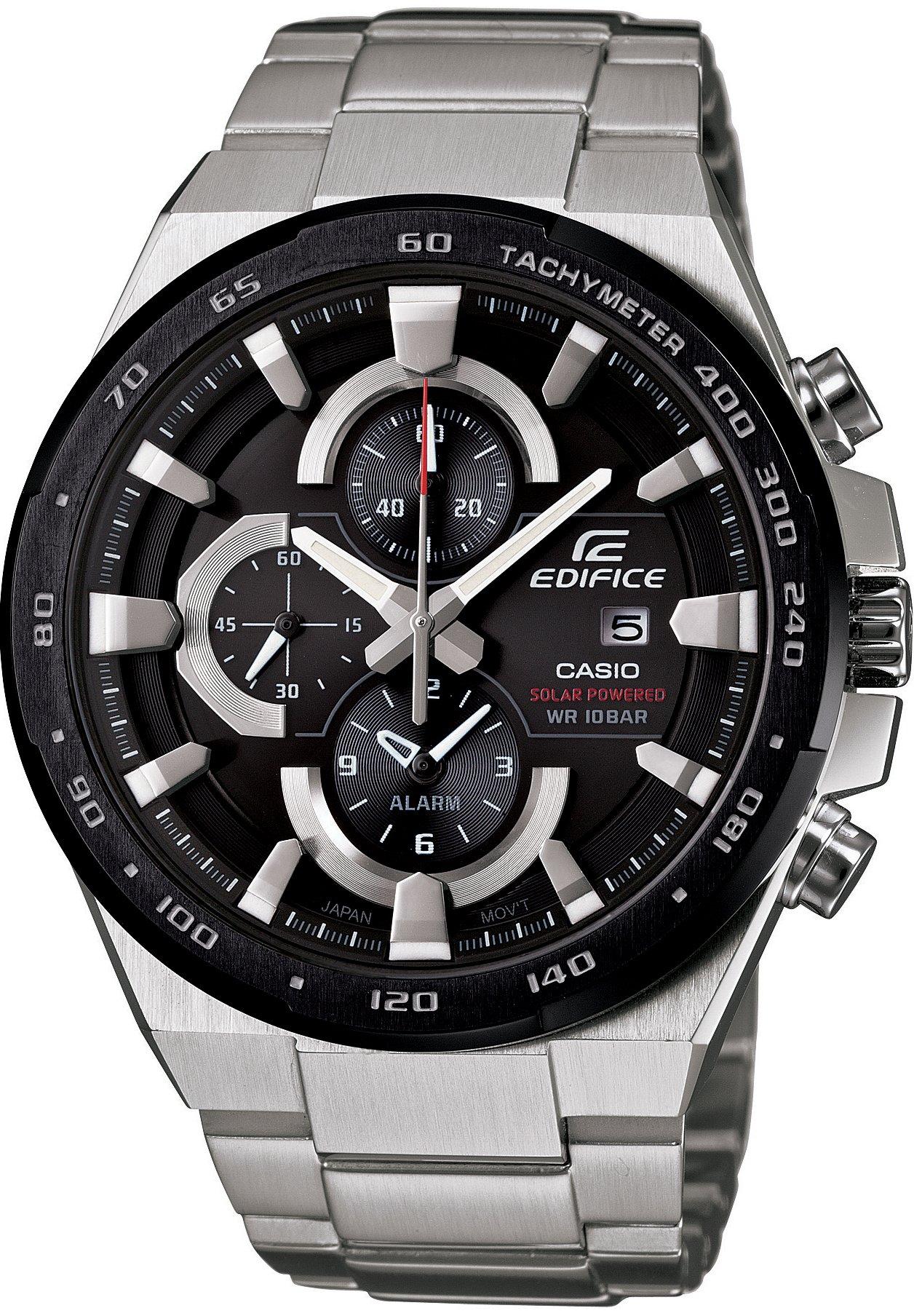 Edifice Solar Silver [Casio] Часы, На батарейке, EFR-541SBDB-1AJF,