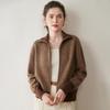 Women's Thick Cashmere Lapel Sweater - New Autumn/Winter Knitted Top