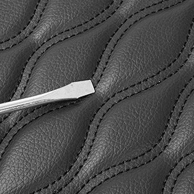 Center Console Leather Armrest Cushion Pad with 2 Storage Bags Replacement Armrest Protection Cover Quick Installation